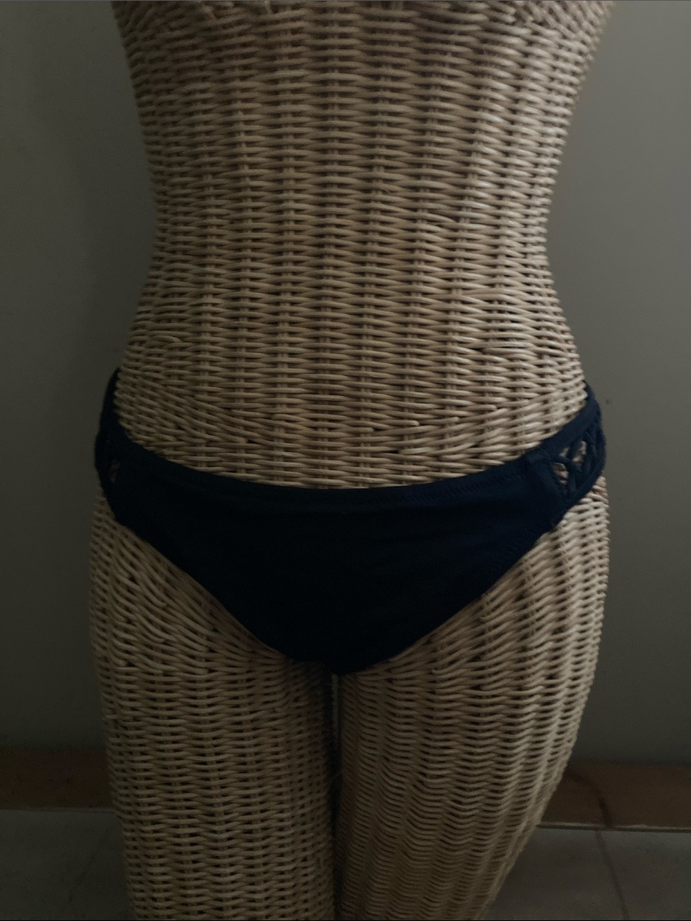 Classic Black Bikini Bottoms L